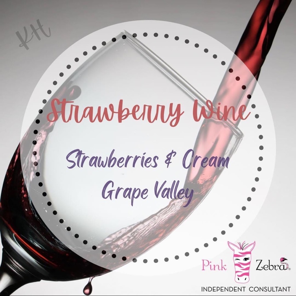 Pink Zebra Sprinkles ‘Strawberry Wine’ 🍷